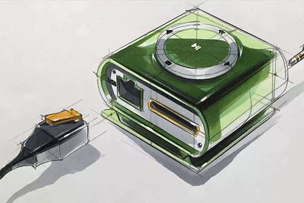 工(gōng)業(yè)産品設計(jì)手繪中的(de)配色、上(shàng)色技(jì)巧與配色練習(xí)